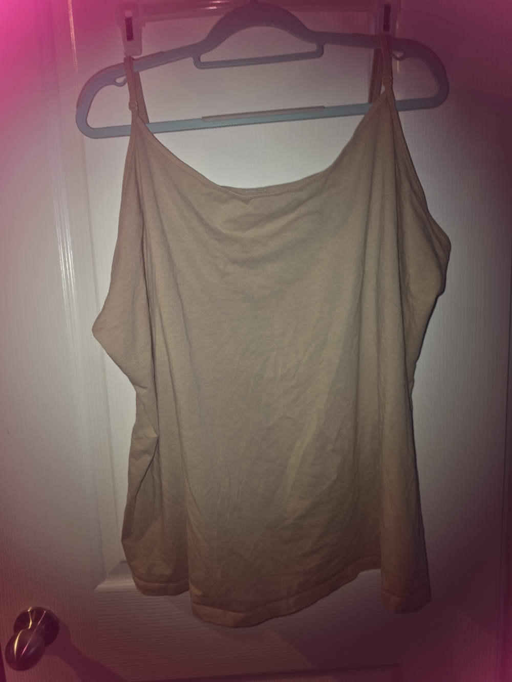 Set Of 2 Spaghetti Strap Camisole. Tann And Gray